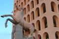 Rome, Square Colosseum, detail Royalty Free Stock Photo